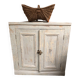 Old weathered corner workshop furniture