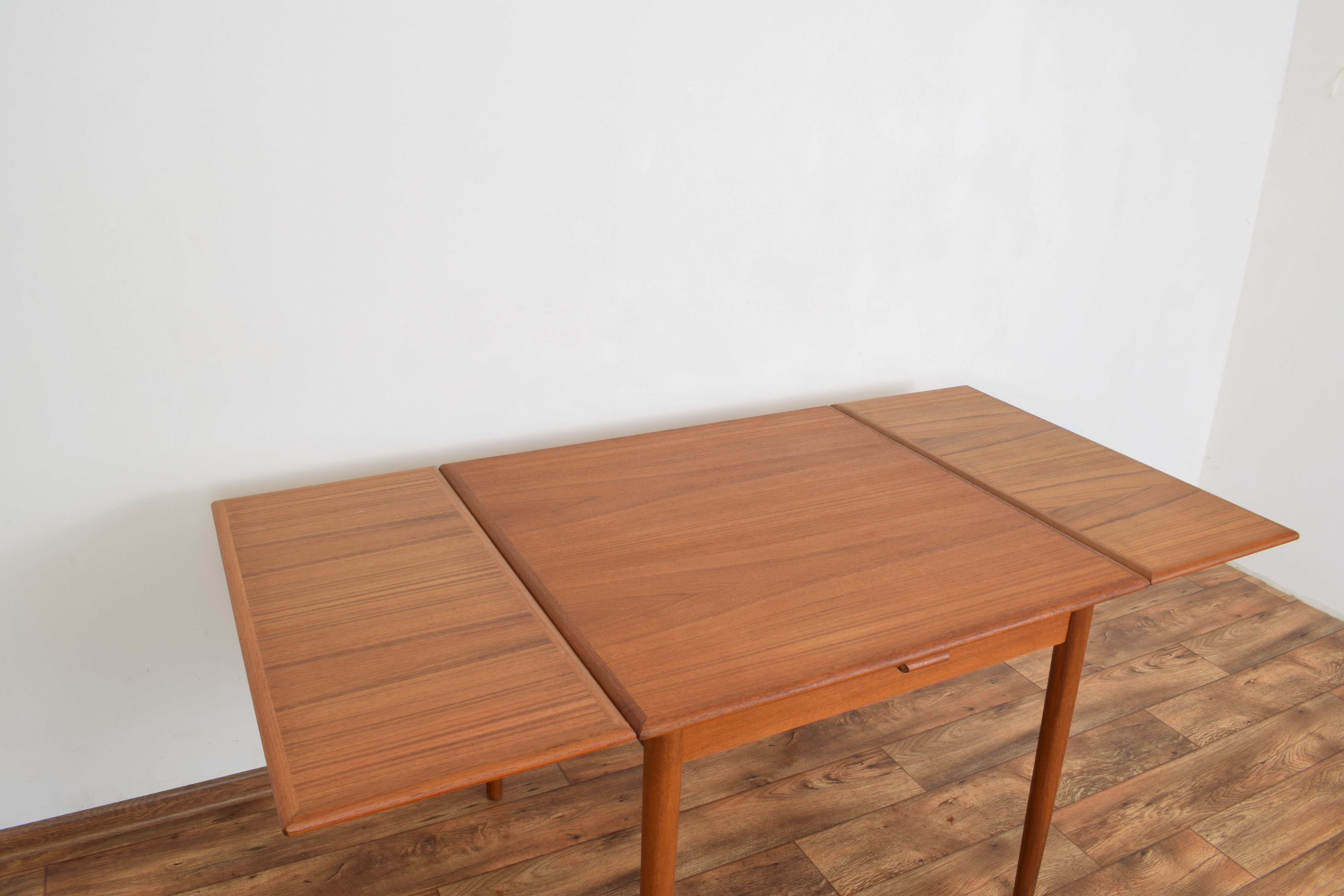 Mid-century teak dining table from A.M. Mobler, 1960s