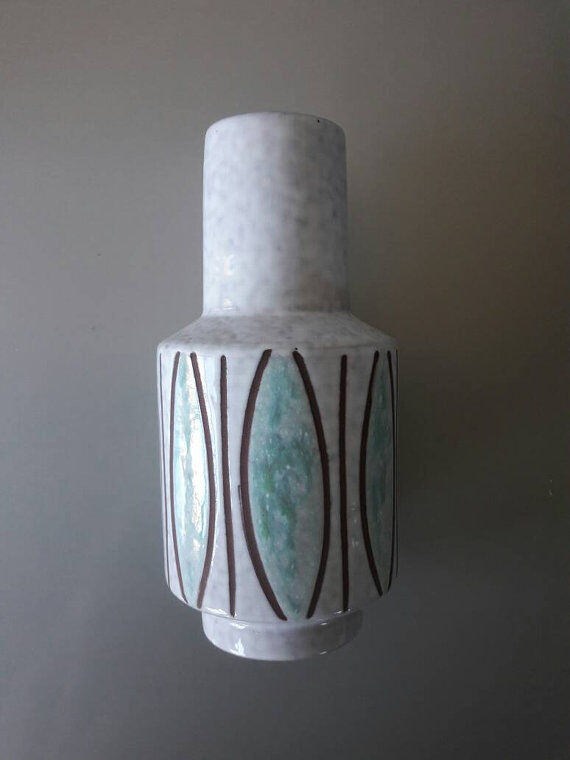 Two Vintage Vases made in Germany from the West 60