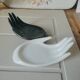 Ceramic duo of hands
