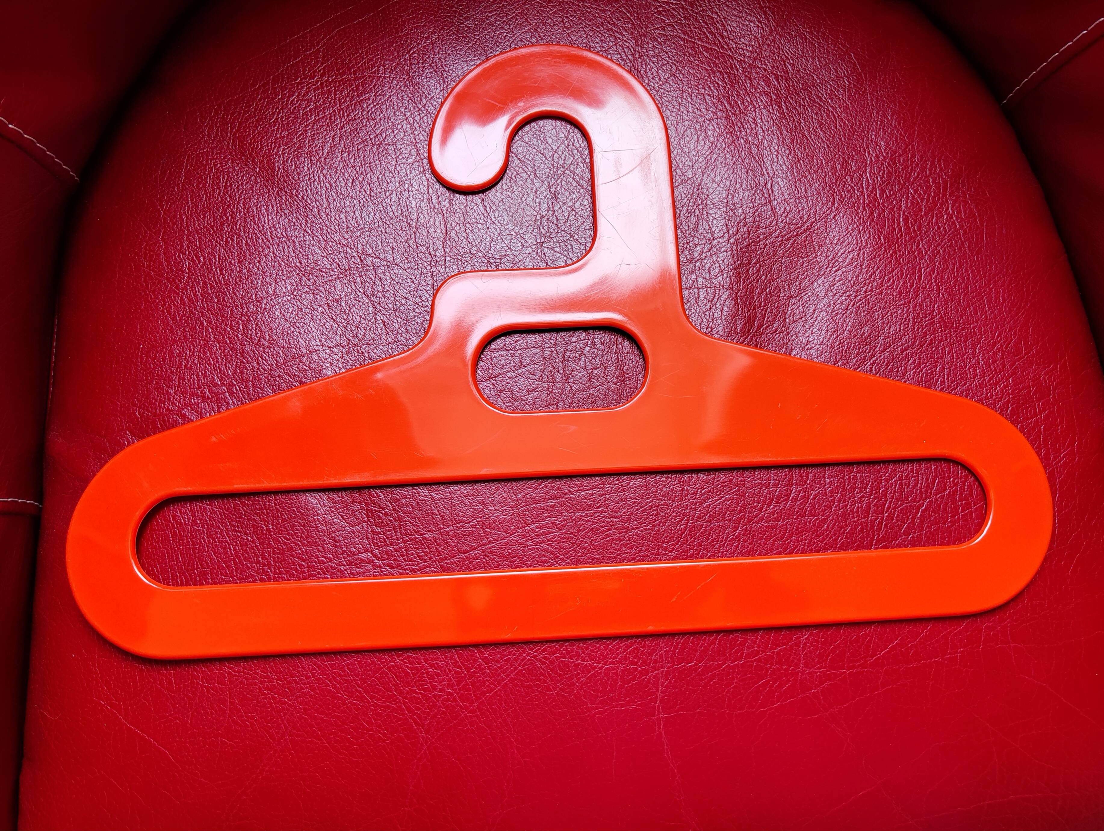Vintage space age hangers from the 1970s