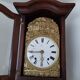 Oak violin shaped clock