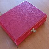 Box of 12 small dessert forks, Devouge Dupont silverware.