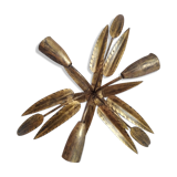 Golden leaf ceiling