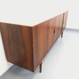 Vintage Scandinavian enfilade by Danish designer Arne Vodder in rosewood.
