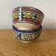 2 bowls signed Moroccan craftsmanship.