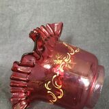 Enamelled red tulips