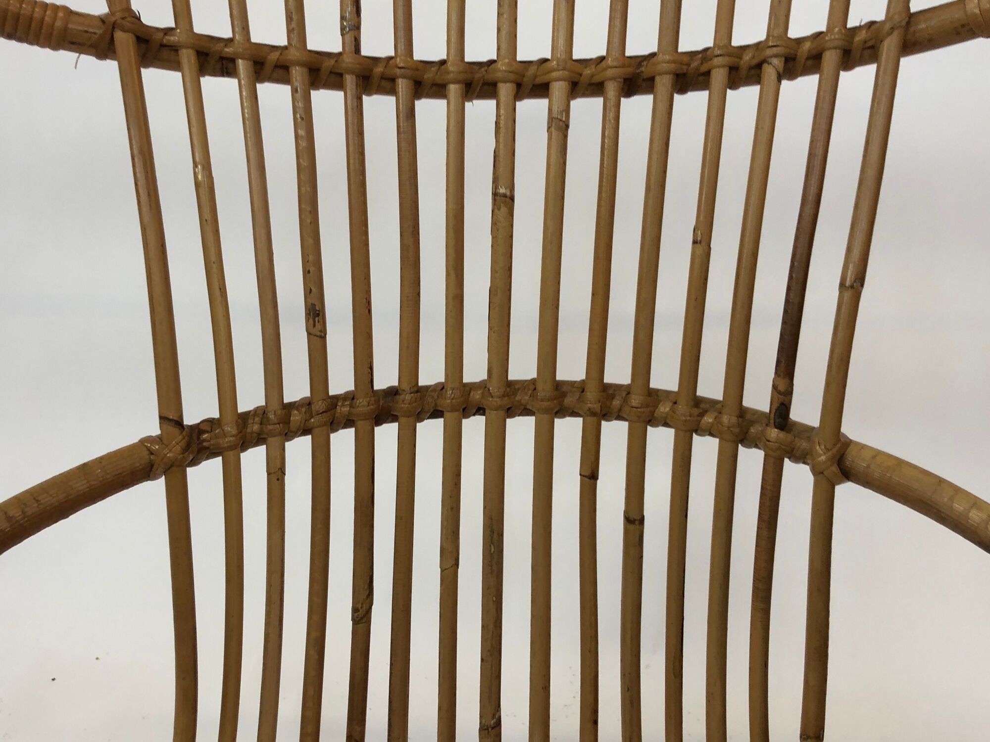 Rattan armchair by Rohe Noordwolde, 1960, Netherlands