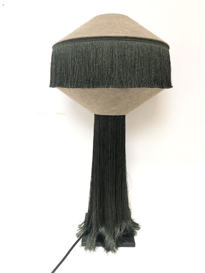 Lampe à fils en lin