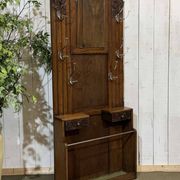 1930s Art Deco oak wardrobe