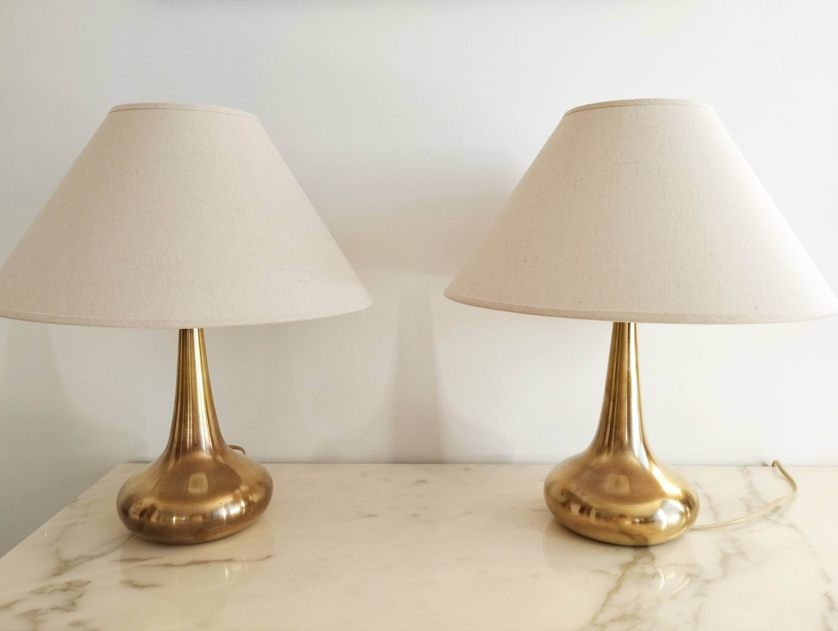 pair of Hammerborg lamps, Orient Fog model @ Meurop