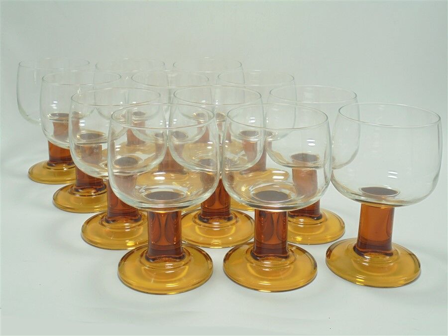 Set de 12 verres à pied