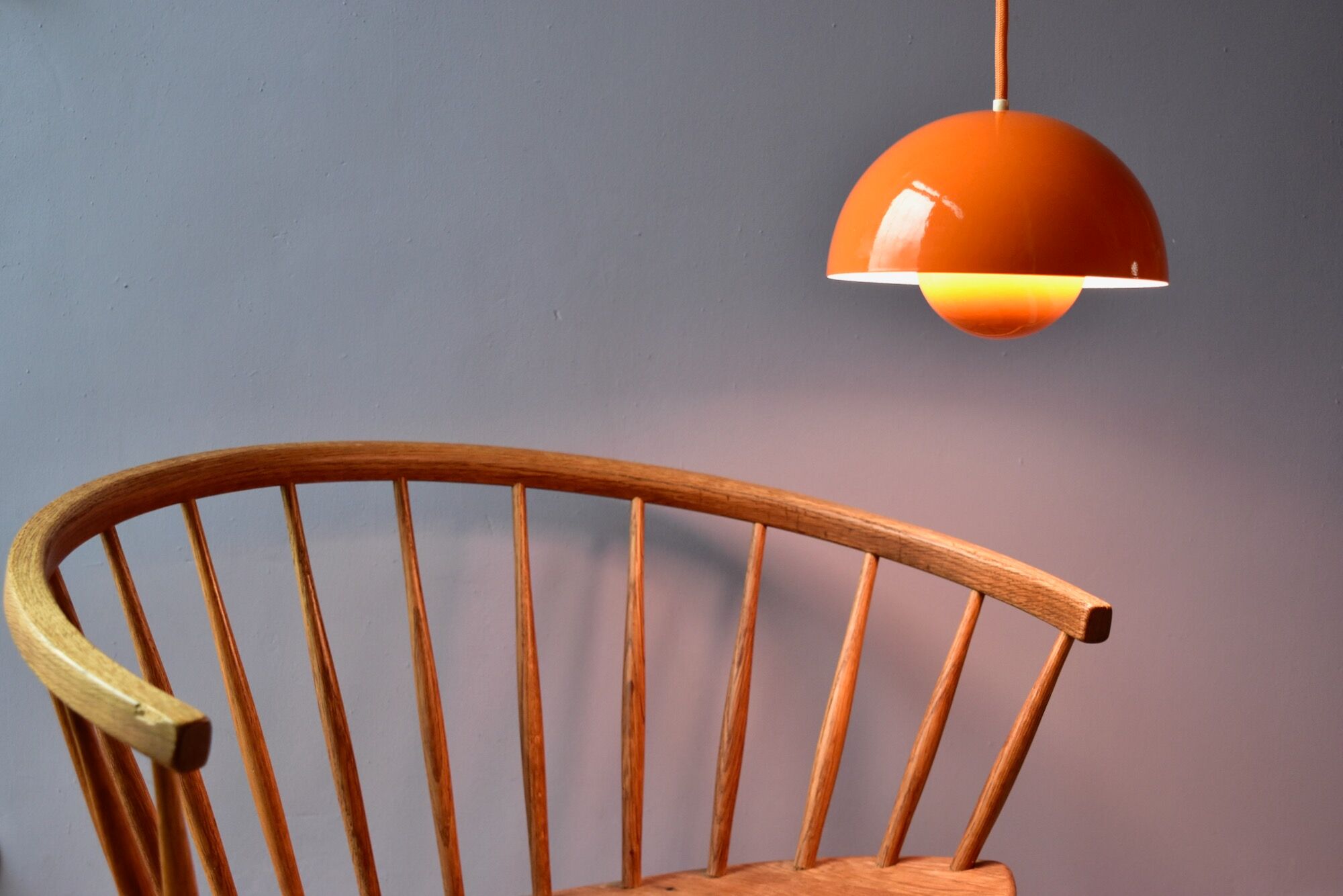 Verner Panton flowerpot pendant lamp by Louis Poulsen, Denmark