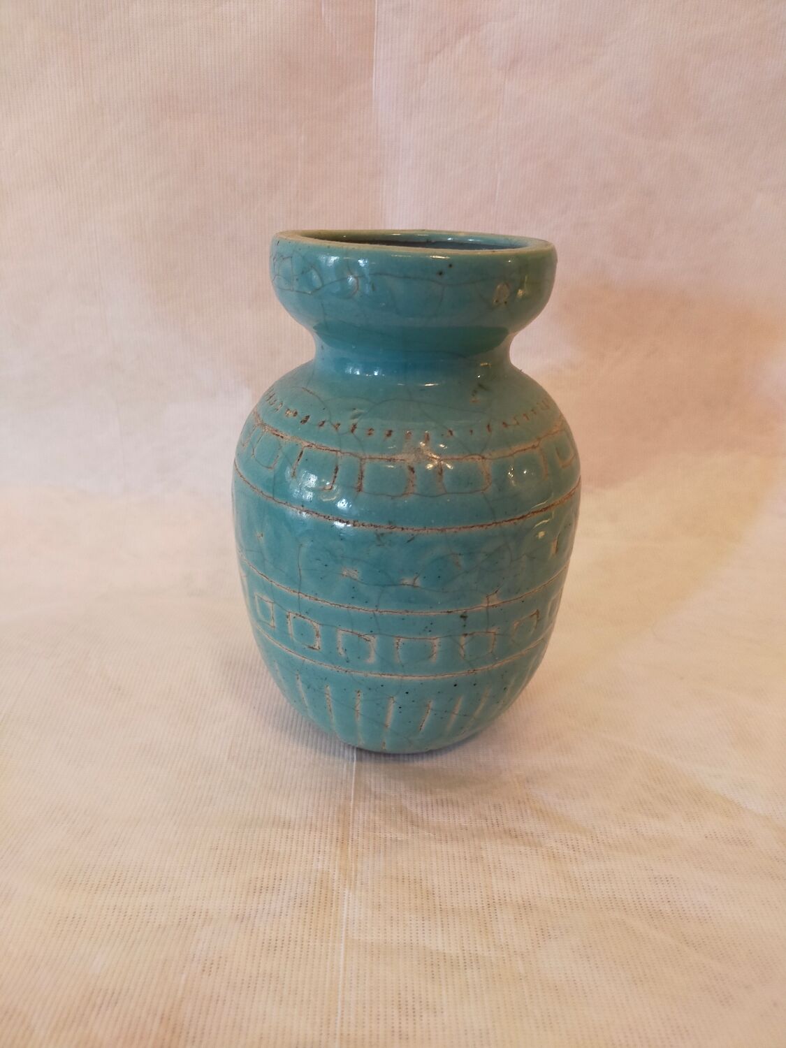 Ceramic vase by Jean Besnard, signed 1930/40
