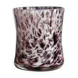 Vase in iridescent glass pastry