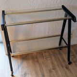 Vintage Zuenelli console on casters