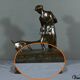 Bronze   "La Femme au Faon", Atelier Primavera – 1930
