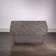 Italian leopard print fabric sofa