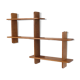 Etagere vintage scandinave en bois 1960