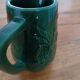 Small dark green Art Deco Saint Clément jug
