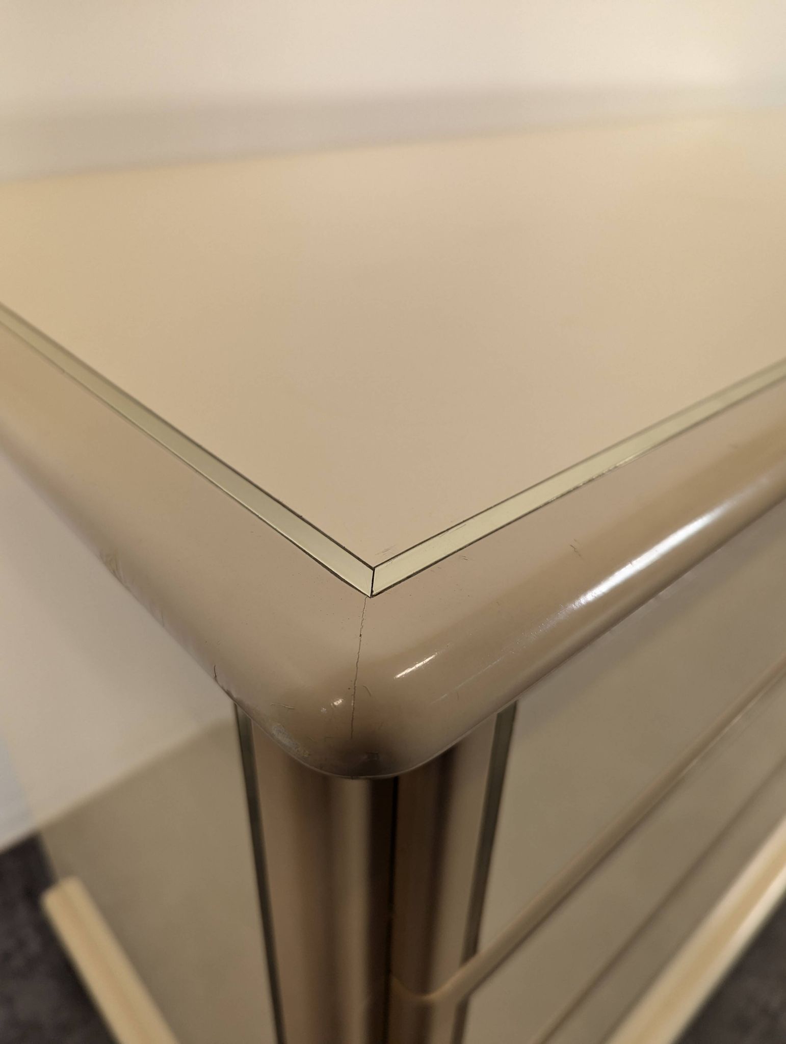 Commode de Willy Rizzo pour Mario Sabot années 70