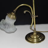 Golden bronze desk lamp