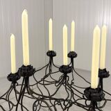 Large brutalist candalabra candle holder 1980’s