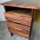 Bureau et sa chaise scandinave palissandre