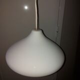 Vintage suspension in white opaline