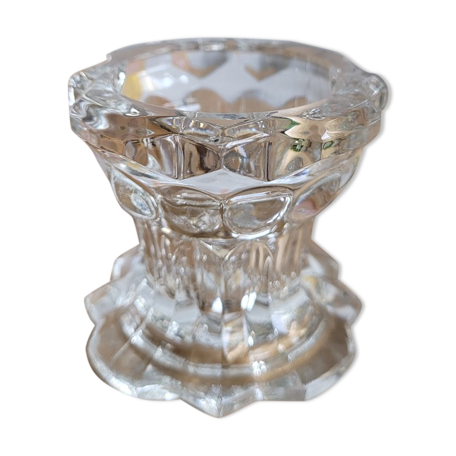 Low chandelier in Reims glass