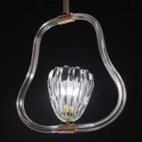 Charming Art Decò Barovier and Toso Chandelier, 1940s