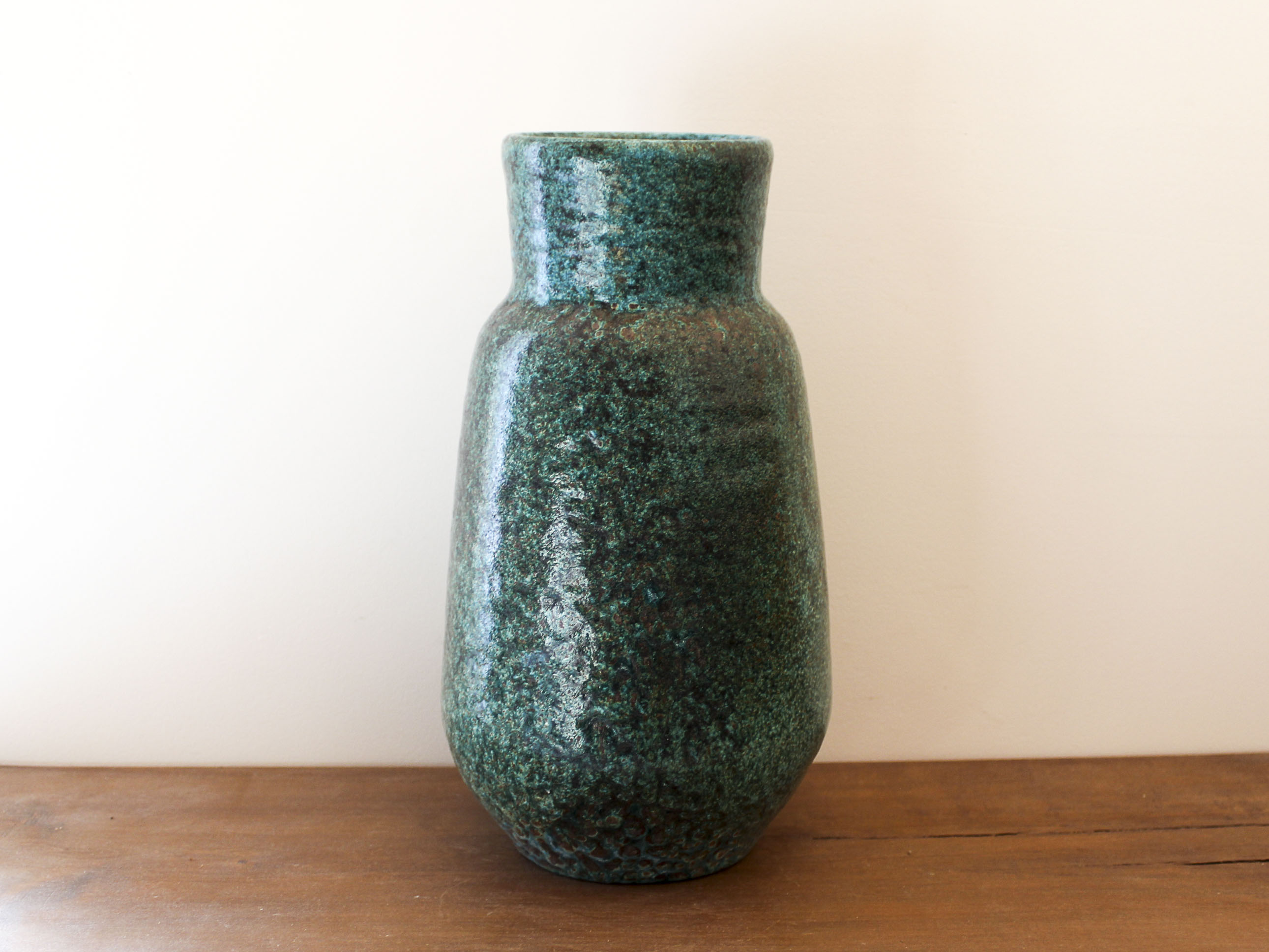 Green Accolay ceramic vase