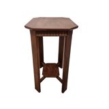 French Art Deco Side Table In Walnut, 1920/30s
