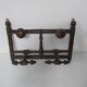 Wearing coat hanger wooden, old bamboo style