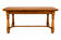 Large solid wood farmhouse table