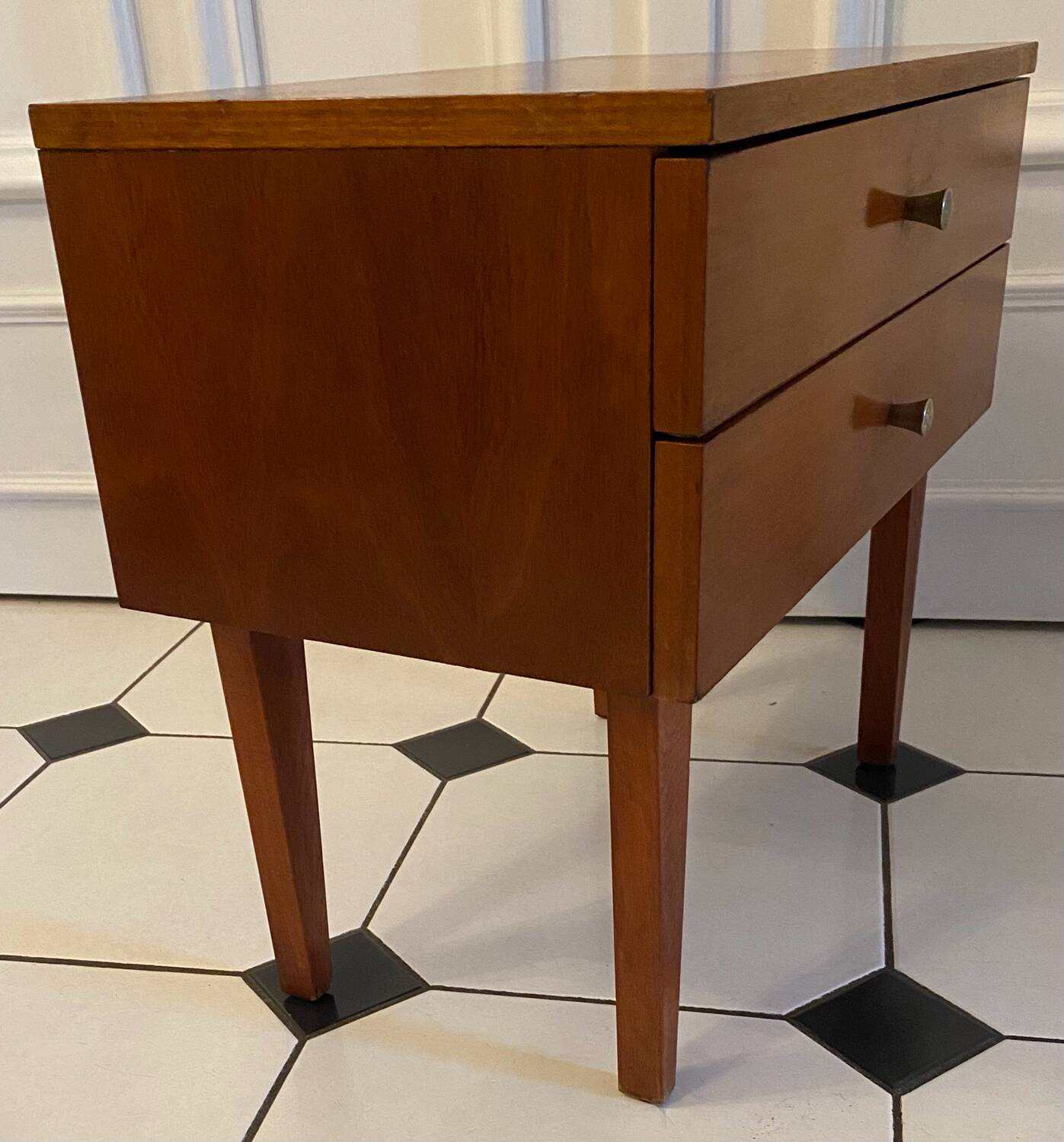 Scandinavian vintage bedside table