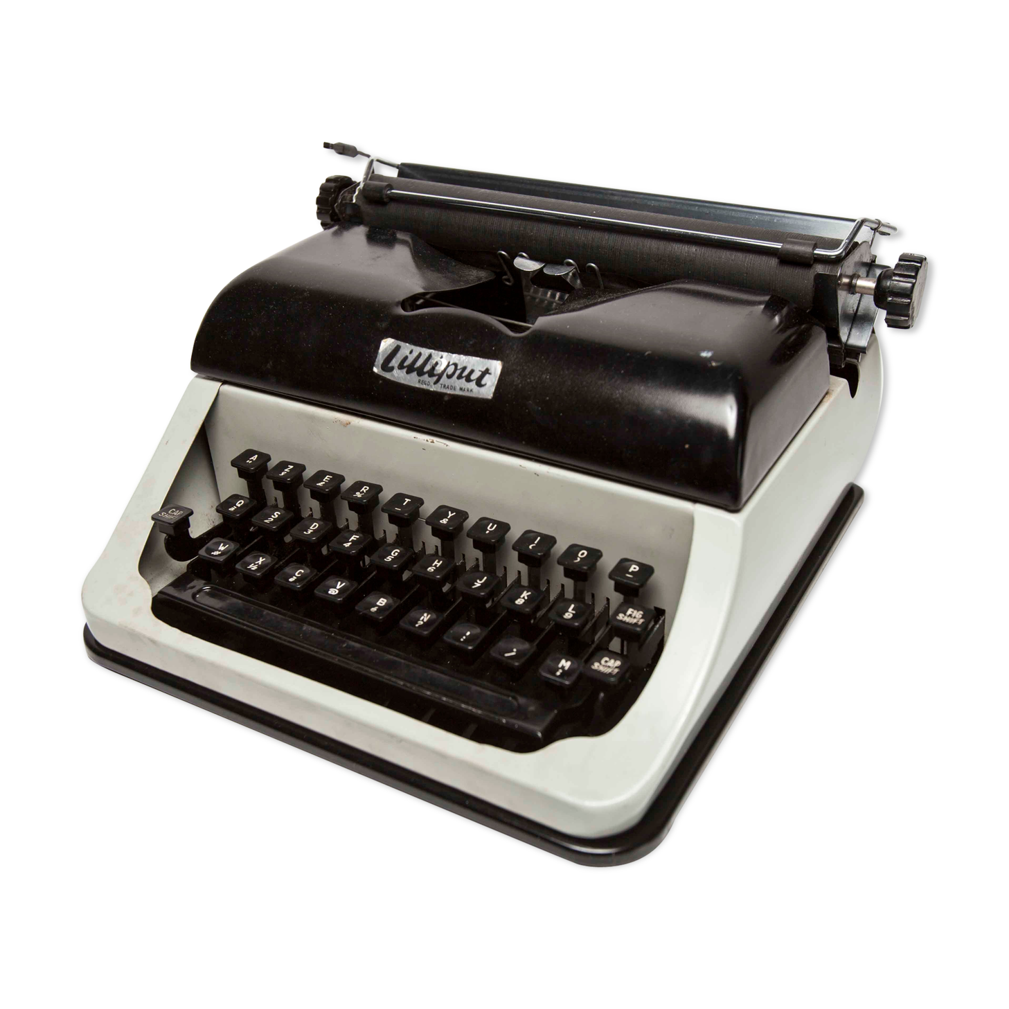 Machine à écrire enfant Liliput 1950 métal Selency