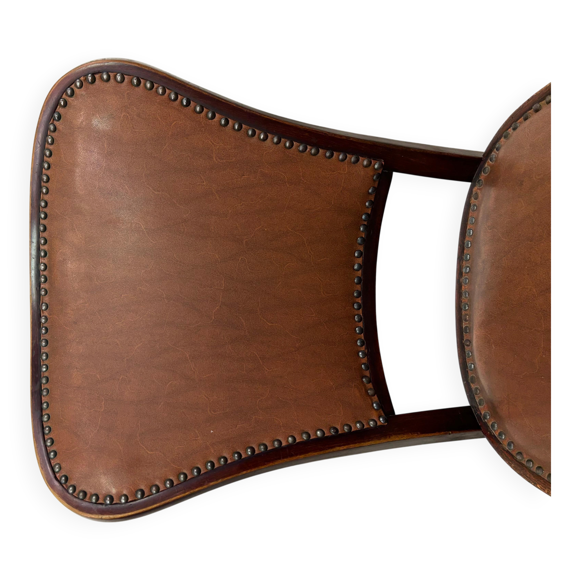 Set of 3 dining chairs by Gustav Siegel for J&J Kohn