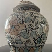 Pot couvert vintage en grès