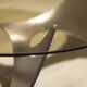 Propeller Glass Coffee Table by Knut Hesterberg for Ronald Schmidt, 1960s