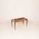 Table basse rectangulaire en parchemin par Aldo Tura 1950