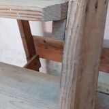 Old stepladder h89cm decorative artisan workshop