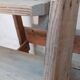 Old stepladder h89cm decorative artisan workshop