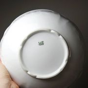 Dessert service Limoges L&Cie Lafarge 12 pieces white porcelain years