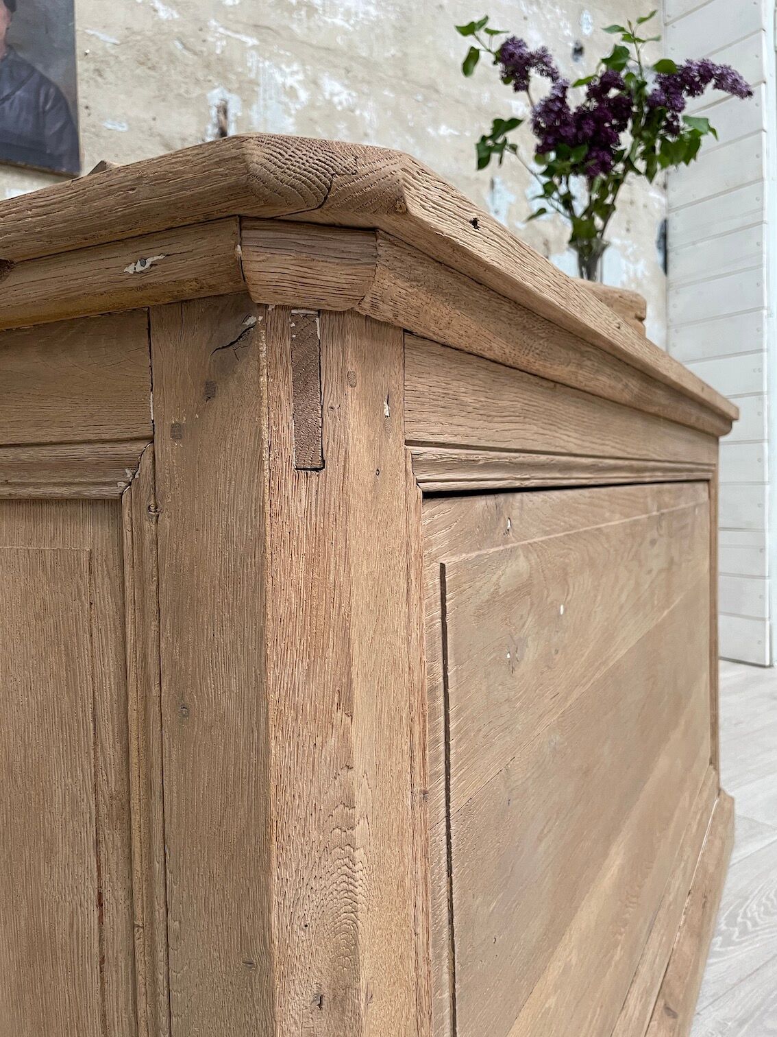 Bank store counter with drawers, circa 1900.