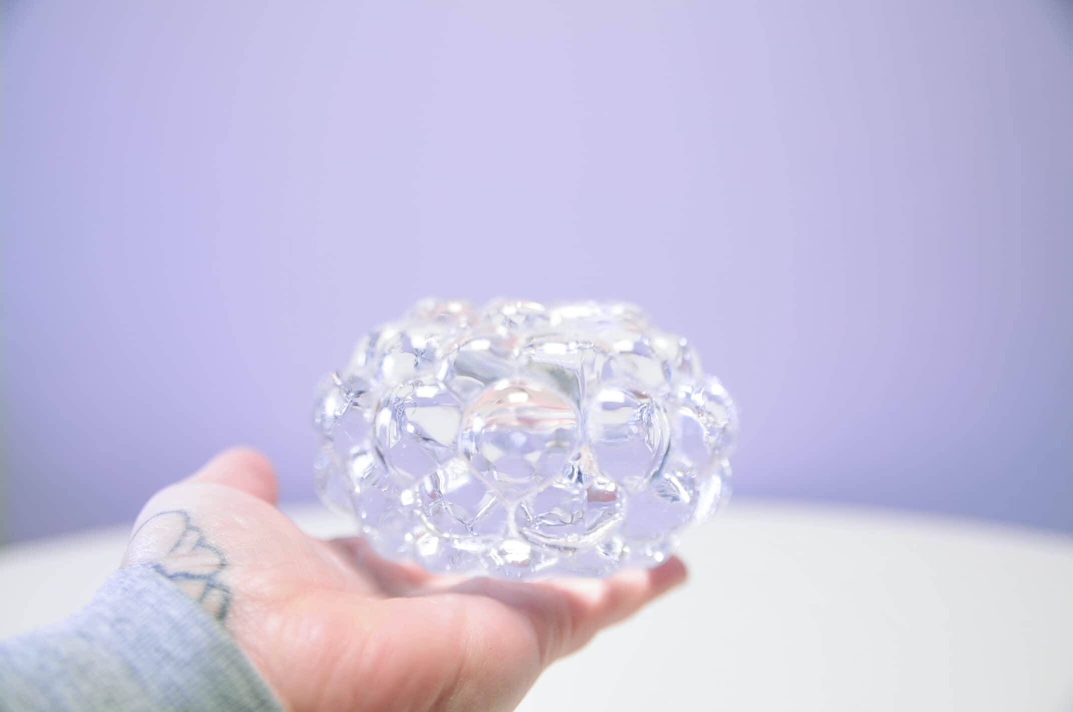 Glass tealight holder Anne Nilsson