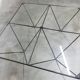 Coffee table 100x100cm in very good condition, 1980.