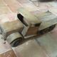 Antique oak transport truck