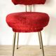 Chaise vintage "moumoute"  Pelfran