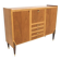 Scandinavian sideboard in teak and oak, Sweden, 1950